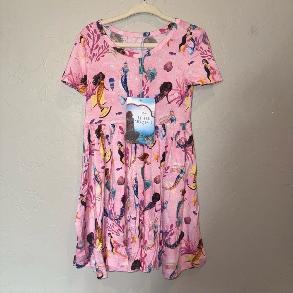 Posh Peanut Disney The Little Mermaid Twirl Dress, NWT